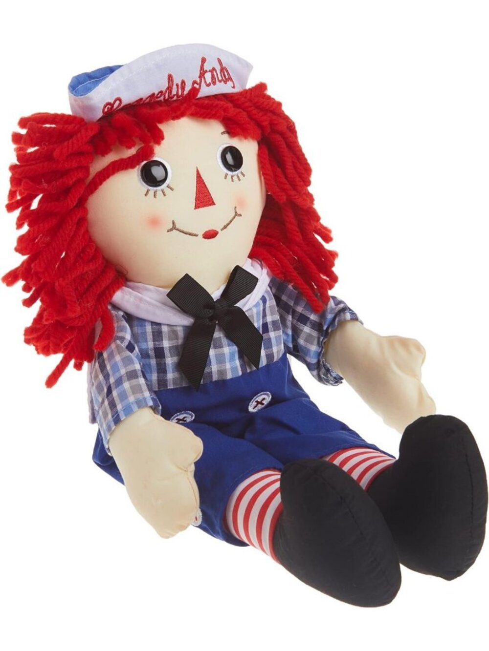 Classic 17" Raggedy Ann & Andy Stuffed Dolls - Vintage Collectible Toys